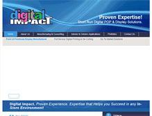 Tablet Screenshot of digitalimpac.com